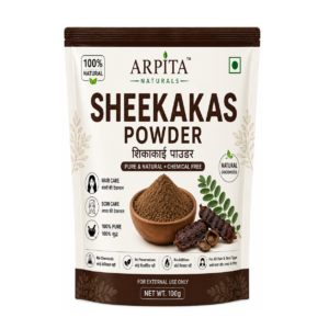 ARPITA Naturals Shikakai Powder 100g | 100% Natural Shikakai Powder | Pure Shikakai for Hair & Skin Care | Chemical-Free | No Preservatives & No Additives | For All Hair & Skin Types
