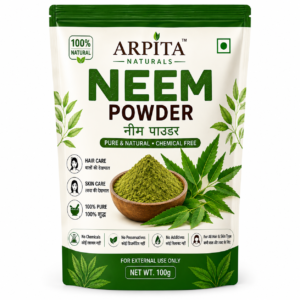 ARPITA NATURALS Neem Powder 100g | Pure & Natural Neem Leaf Powder | Herbal Powder for Skin & Hair Care | Neem Powder